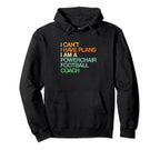 I Cant I Have Plans Powerchair Hoodie - Fun Novelty Design for Adults