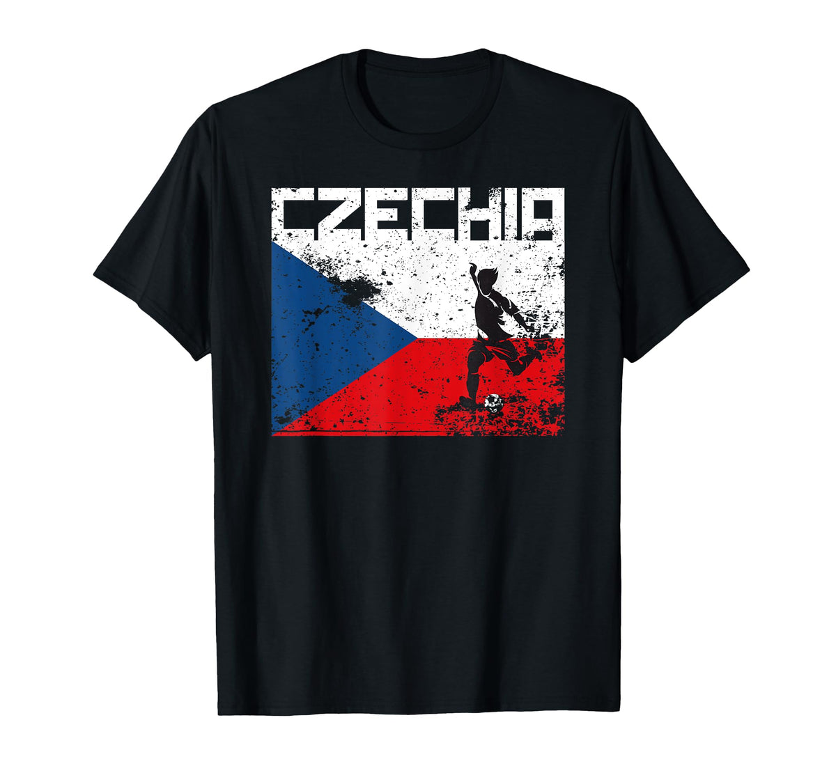 Czech Republic Football Soccer Fan T-Shirt - Streetwear Style for Adults