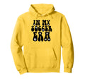 My Soccer Era Funny Soccer Groovy Hoodie - Novelty Apparel Men Women