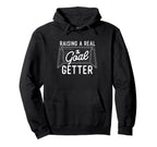 Raising Real Goal Getter Soccer Lover Hoodie - Custom Art Print Unisex