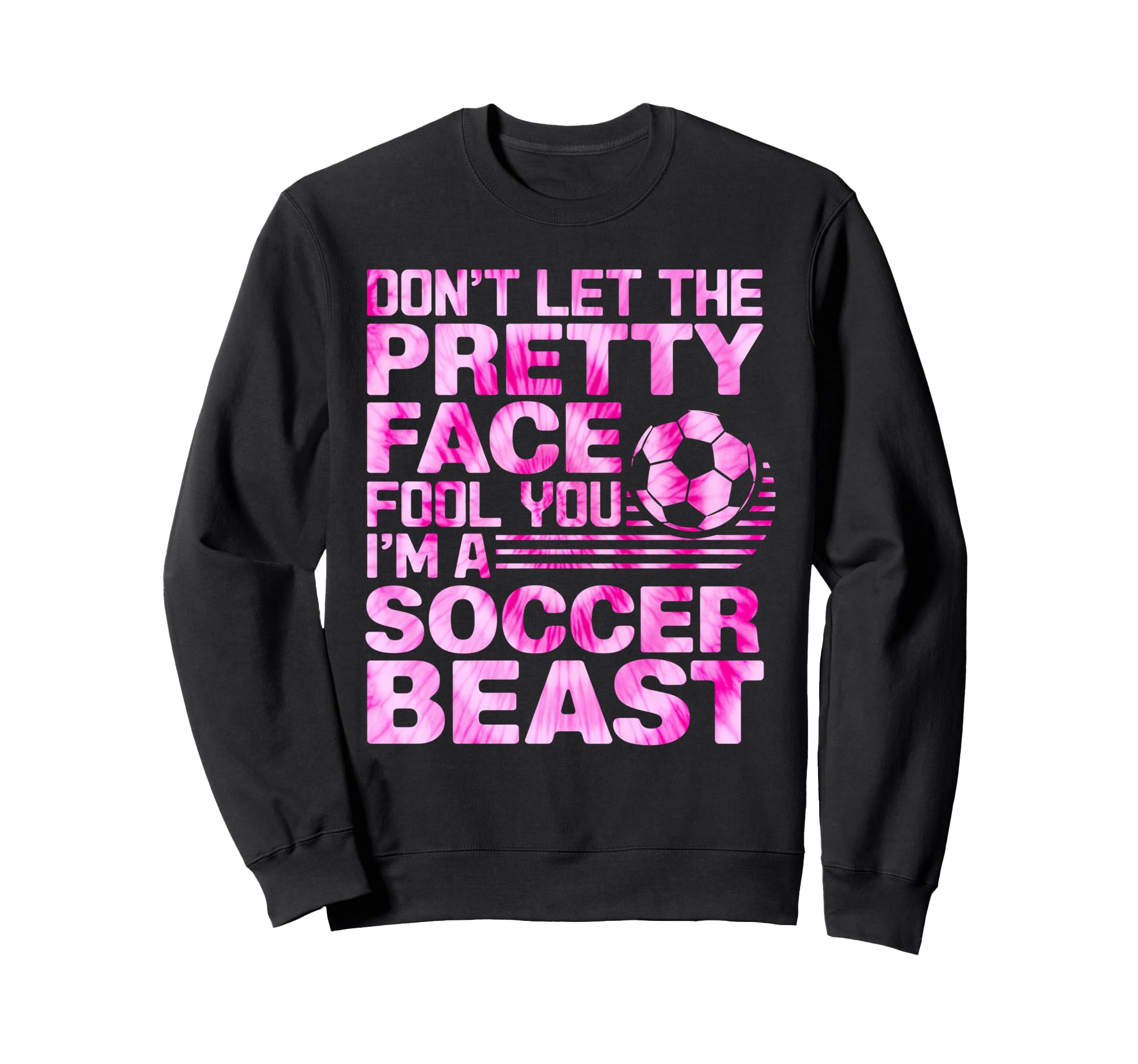 Soccer Player Teen Soccer Lover Sweatshirt - Aesthetic Graphic Unisex