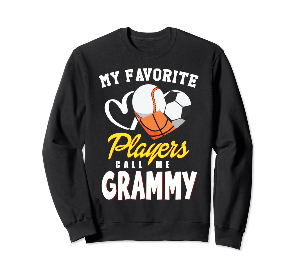 My Favorite Players Baseball Soccer Sweatshirt - Novelty Apparel Men Women