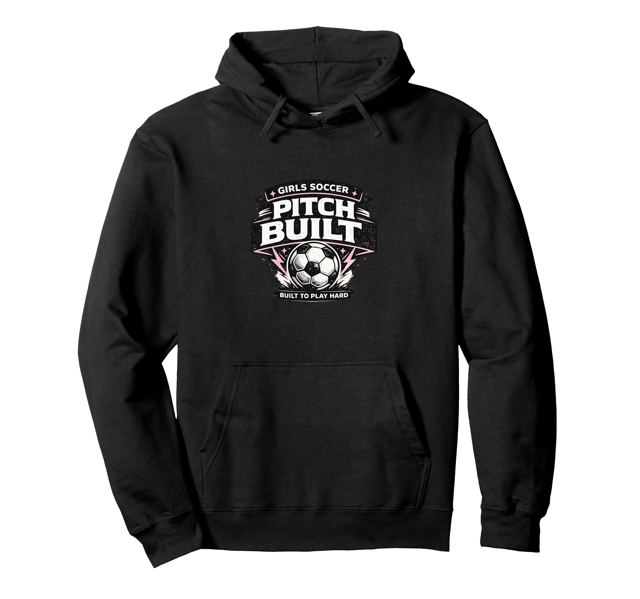 Pitch Built Soccer Hoodie - Custom Art Print Men Women