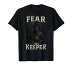 Scary Soccer Goalkeeper Horror Fear T-Shirt - Novelty Apparel Unisex