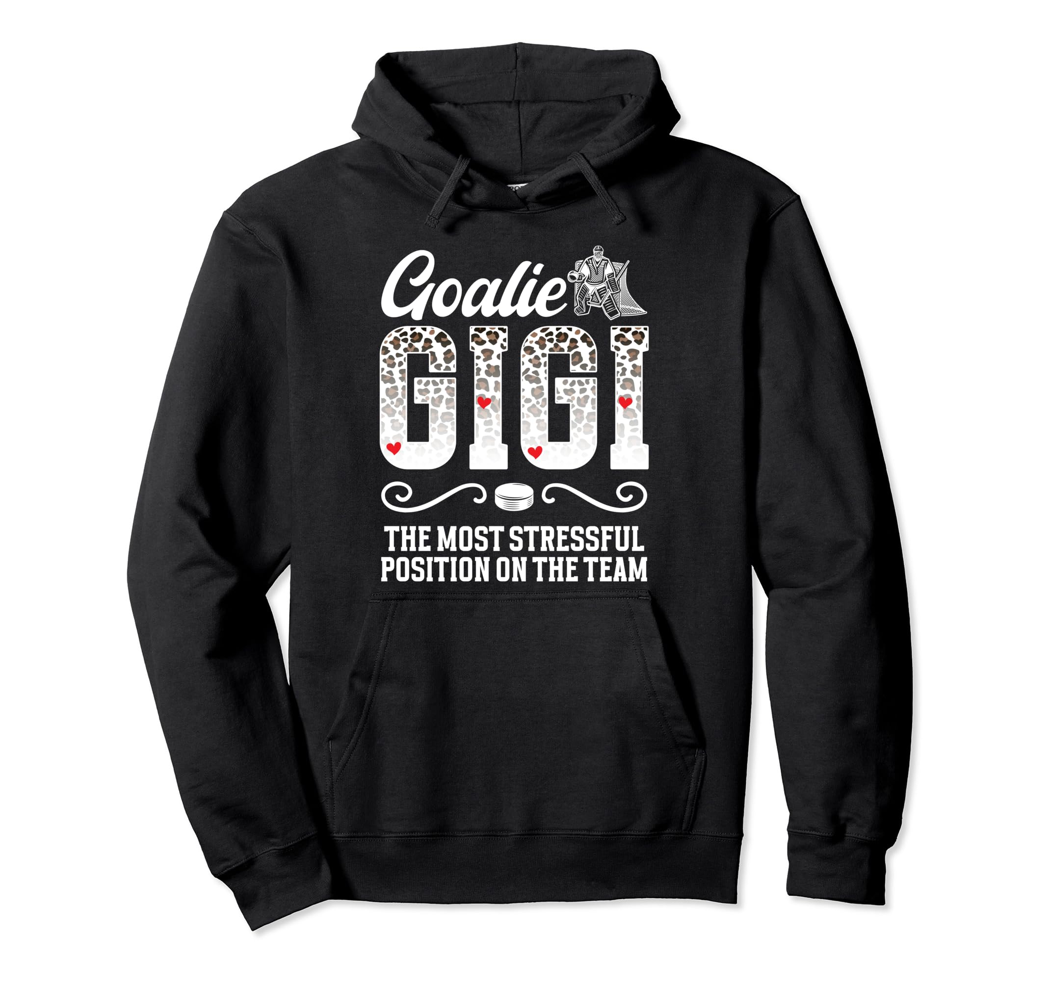 Ice Hockey Goalie Gigi Funny Ice Hoodie - Streetwear Style Men Women
