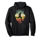 Soccer Sis Distressed Sister Soccer Hoodie - Aesthetic Graphic Men Women