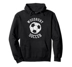 Woodbury Soccer Distressed 90S Hoodie - Casual Everyday Wear for Adults