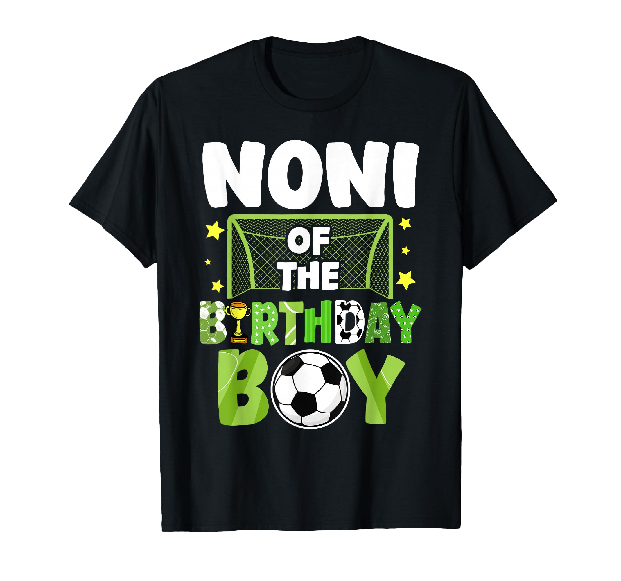 Soccer Noni Birthday Party Family T-Shirt - Custom Art Print Men Women