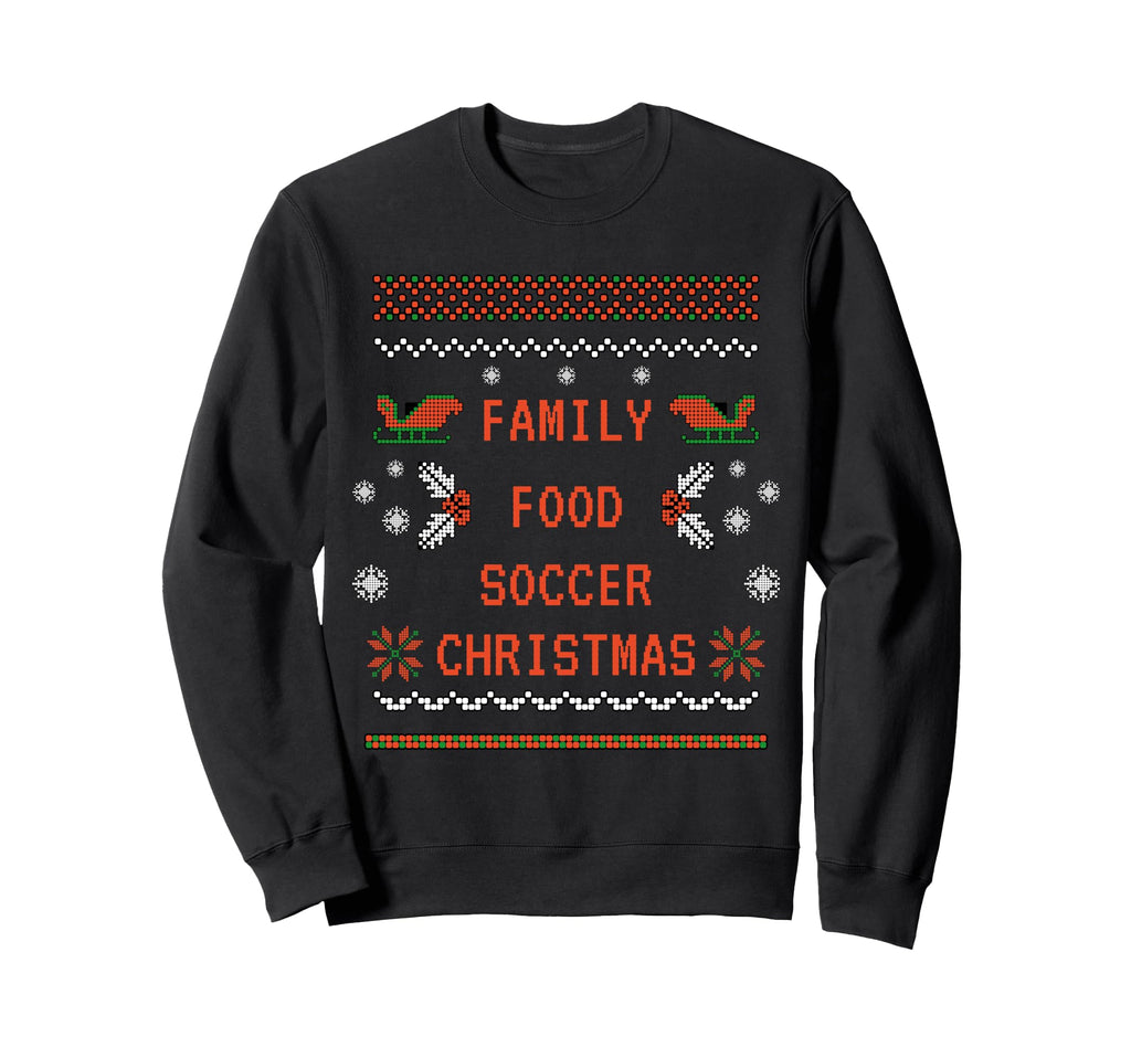 Family Food Soccer Sweatshirt - Custom Art Print Men Women