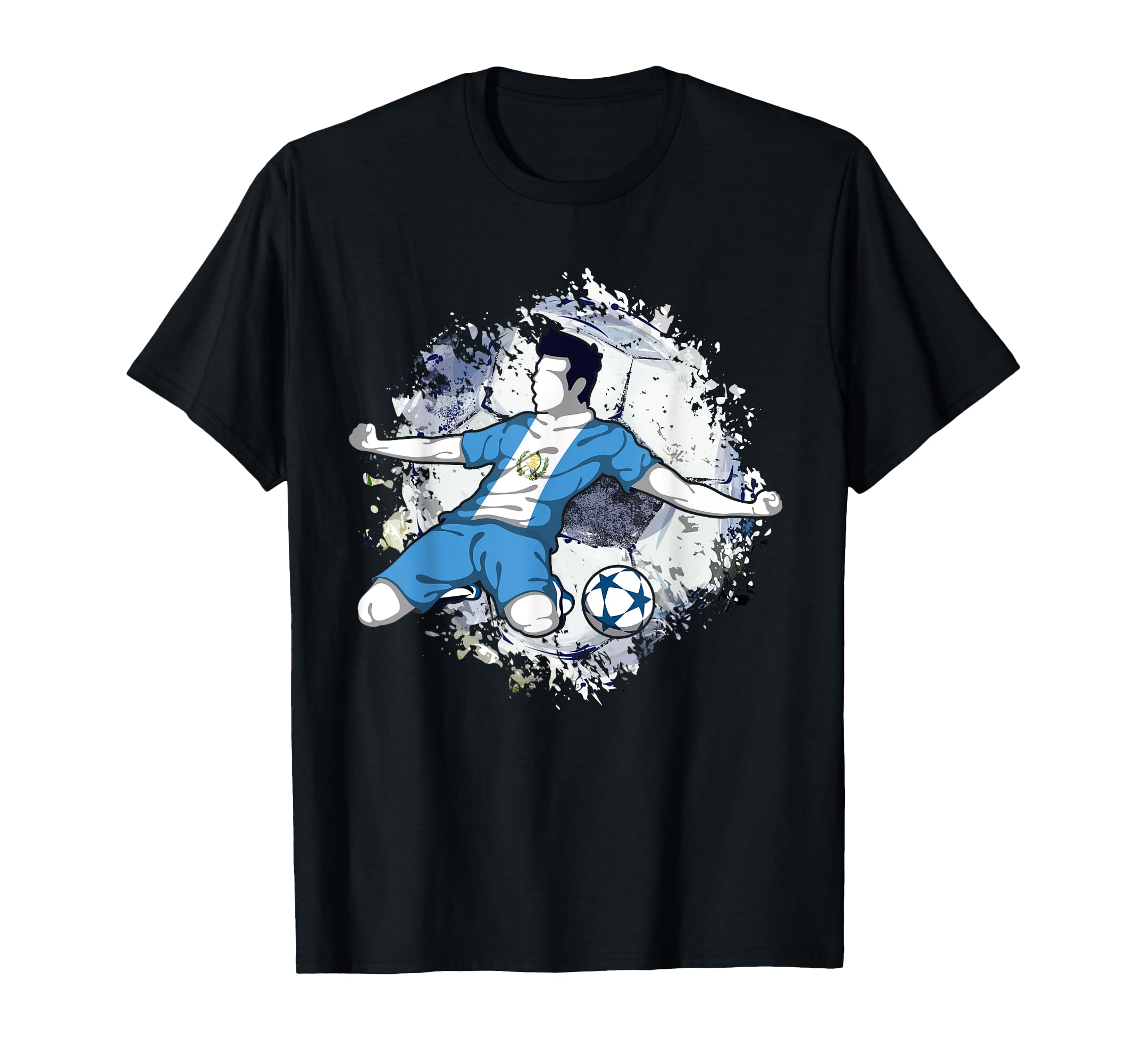 Guatemala Soccer Guatemalan National Flag T-Shirt - Unique Graphic Unisex