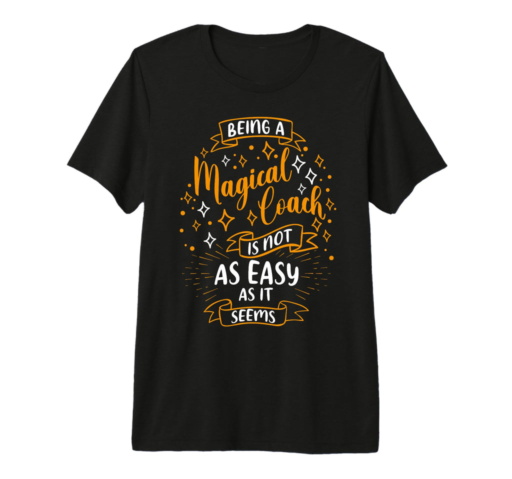 Magical Coach Coach Tri Blend T-Shirt - Casual Everyday Wear for Adults