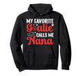 Proud Soccer Goalie Nana Soccer Keeper Hoodie - Streetwear Style Unisex