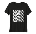 Womens Soccer Mama Mothers Day Sport T-Shirt - Graphic Print Unisex