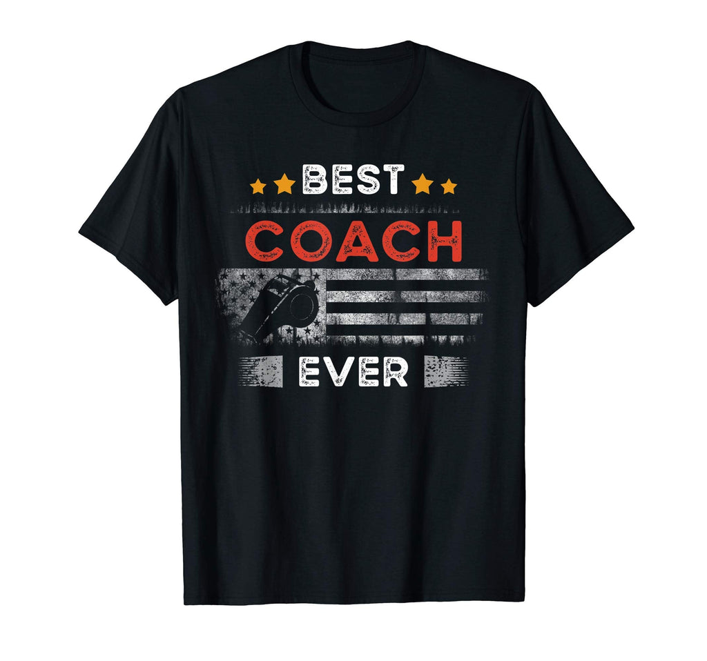 Funny Coach Gift Best Coach Ever T-Shirt - Trendy Graphic Men Women