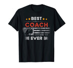 Funny Coach Gift Best Coach Ever T-Shirt - Trendy Graphic Men Women