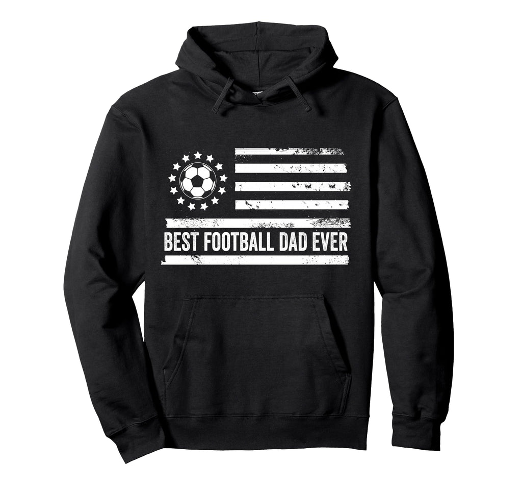 Football Soccer Coach Us American Flag Hoodie - Custom Art Print Men Women