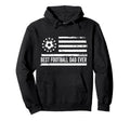 Football Soccer Coach Us American Flag Hoodie - Custom Art Print Men Women
