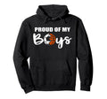 Proud My Funny Soccer Basketball Mom Hoodie - Streetwear Style Men Women