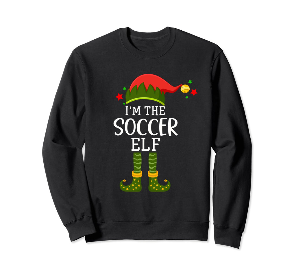 Im Soccer Elf Funny Group Matching Sweatshirt - Trendy Graphic Unisex