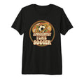 Apparently I Like Soccer Game Day Mom Tri T-Shirt - Novelty Apparel Unisex