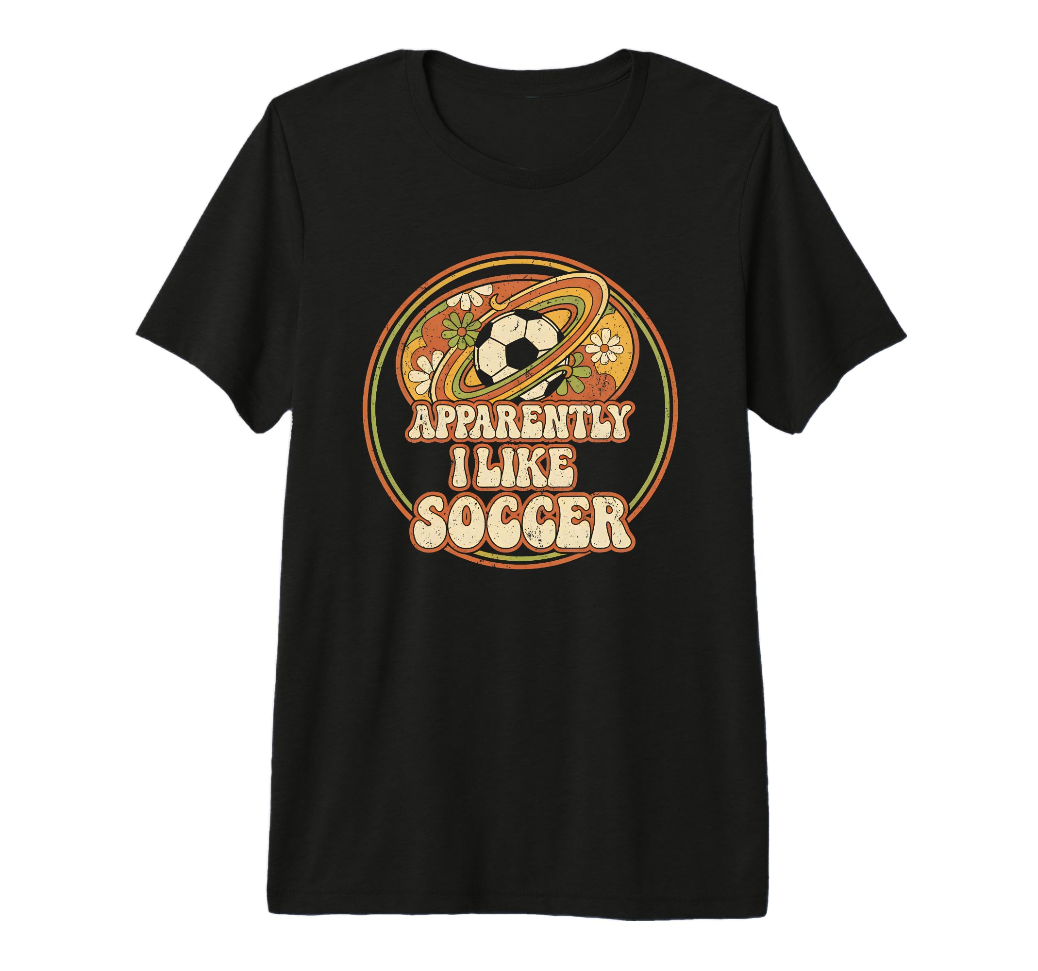 Apparently I Like Soccer Game Day Mom Tri T-Shirt - Novelty Apparel Unisex