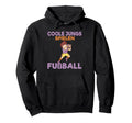 Play Soccer Motif Real Soccer Players Hoodie - Unique Graphic Men Women