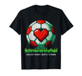 Soccer Heart Beats Strong Mens Fan T-Shirt - Aesthetic Graphic Unisex
