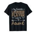My Favorite Lacrosse Player Calls Me T-Shirt - Minimalist Print for Adults