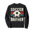 Soccer Brother Family Matching Sweatshirt - Custom Art Print for Adults