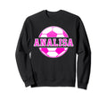 Analisa Name Soccer Play Sweatshirt - Casual Everyday Wear for Adults