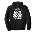 Proud Mom 2026 Senior Soccer Ball Hoodie - Custom Art Print Men Women