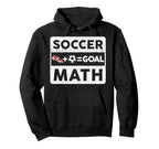 Funny Soccer Player Math Goal Lover Hoodie - Aesthetic Graphic Men Women