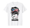 Busy Raising Ballers Soccer And T-Shirt - Casual Everyday Wear Unisex