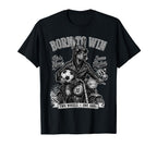 Doberman Pinscher Ride Motorbike Love T-Shirt - Trendy Graphic for Adults