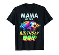 Mama Birthday Football Soccer T-Shirt - Casual Everyday Wear Men Women