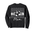 Soccer Mom Soccer Player Mom Soccer Sweatshirt - Minimalist Print Unisex