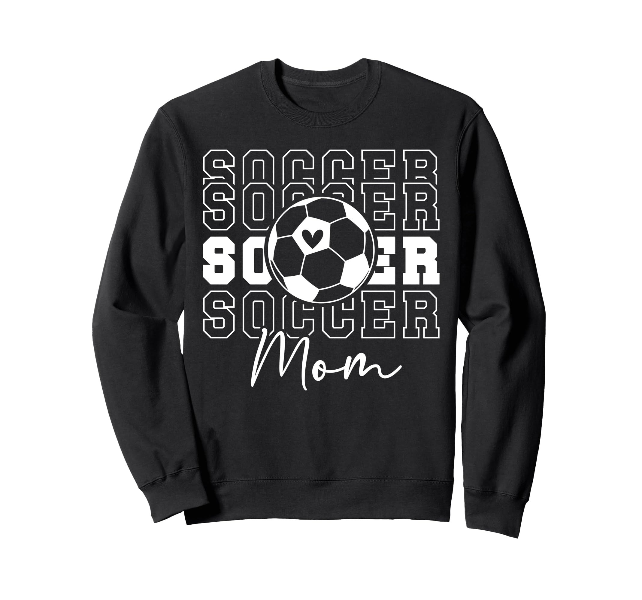 Soccer Mom Soccer Player Mom Soccer Sweatshirt - Minimalist Print Unisex