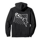 Skeleton Goalkeeper Soccer Goalie Hoodie - Fun Novelty Design for Adults