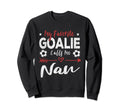 Funny Soccer Goalie Goalkeeper Mom Hoodie - Custom Art Print for Adults