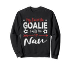 Funny Soccer Goalie Goalkeeper Mom Hoodie - Custom Art Print for Adults