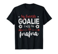 My Favorite Goalie Calls Me Mama Soccer T-Shirt - Unique Graphic Men Women