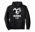 Nana Life Heart Funny Soccer Hockey Hoodie - Custom Art Print for Adults