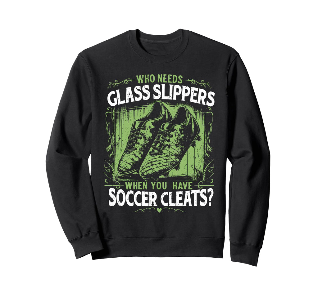 Funny Soccer Sweatshirt - Minimalist Print Men Women