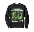 Funny Soccer Sweatshirt - Minimalist Print Men Women