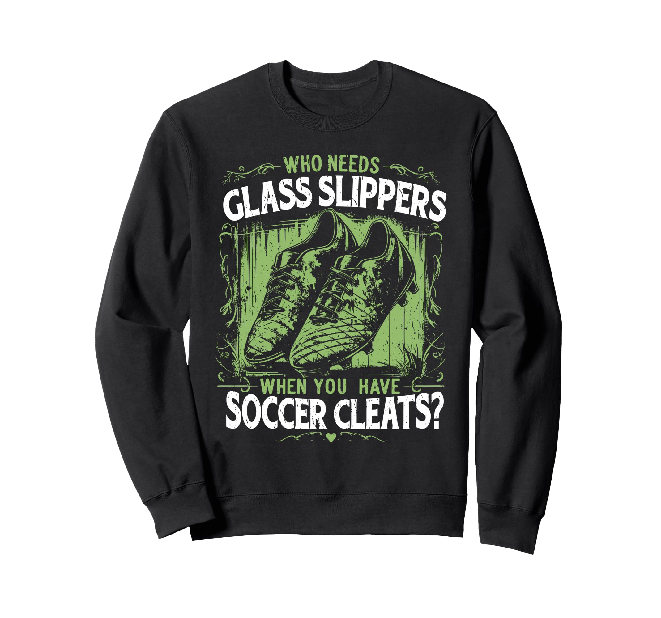 Funny Soccer Sweatshirt - Minimalist Print Men Women