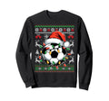 Soccer Lovers Funny Pajamas Sweatshirt - Unique Graphic for Adults