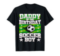 Daddy Birthday Matches Family Football T-Shirt - Novelty Apparel Unisex