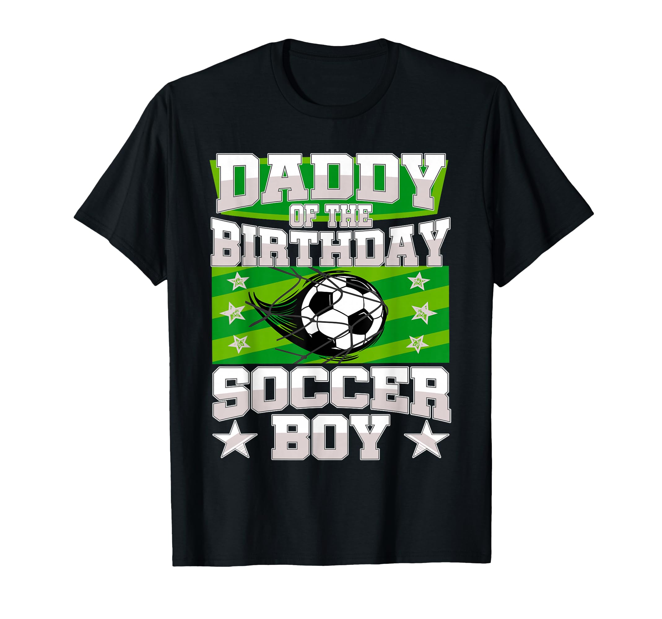 Daddy Birthday Matches Family Football T-Shirt - Novelty Apparel Unisex