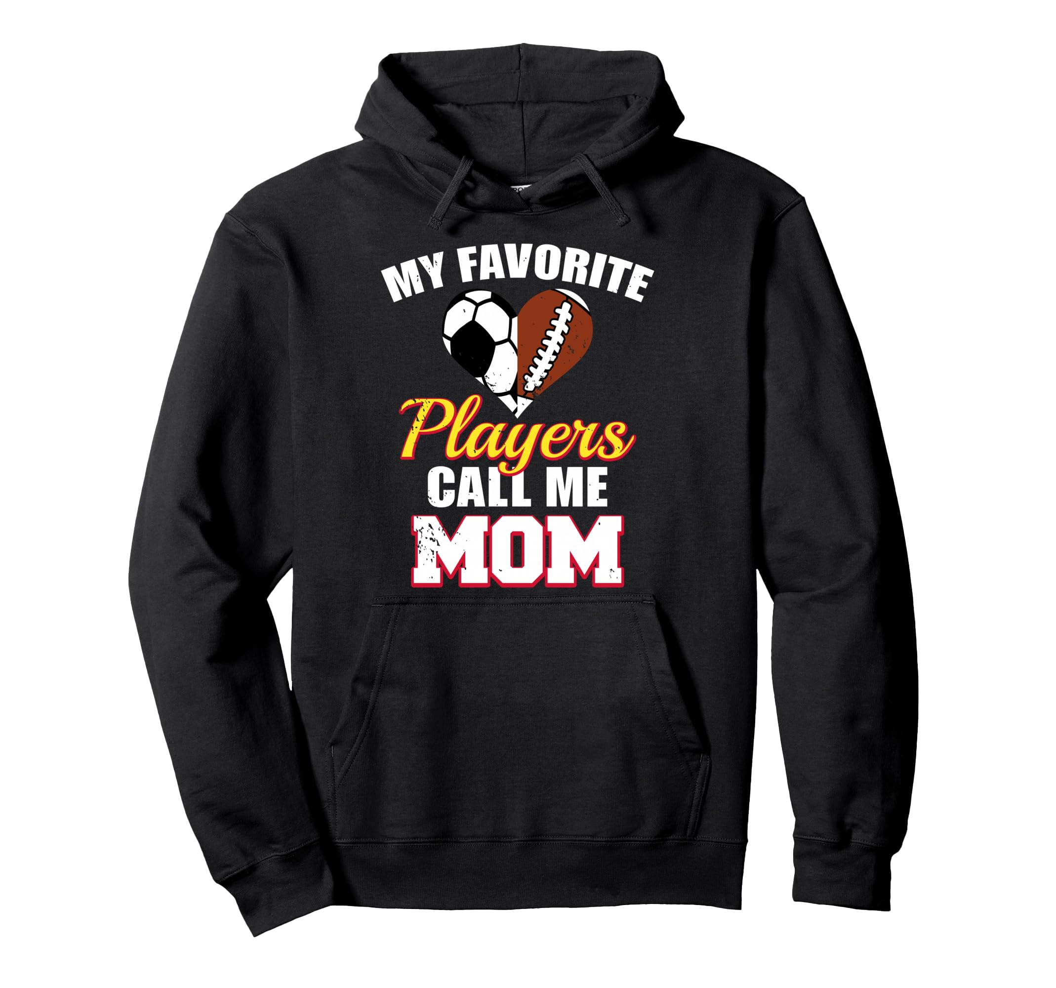My Favorite Players Call Me Mom Funny Hoodie - Streetwear Style Unisex
