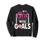 Funny Soccer Art Teens Soccer Lovers Sweatshirt - Unique Graphic Men Women